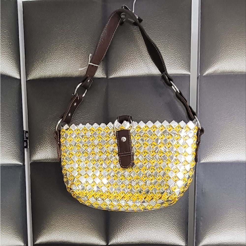 M and M wrapper purse